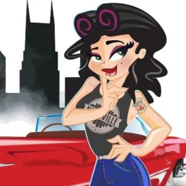 Wicked Ollie's Vintage shop graphic